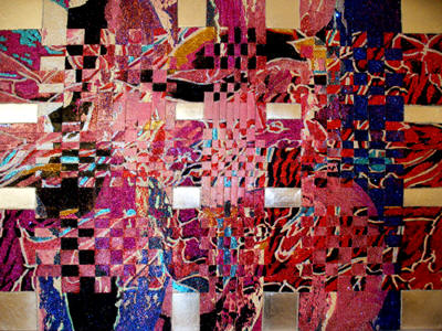 Glitter,  Mixed Media Painting by Anni Adkins