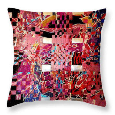 Glitter pillow by Anni Adkins