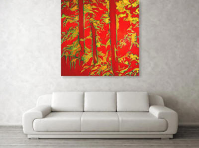 Three Trees Room Setting
