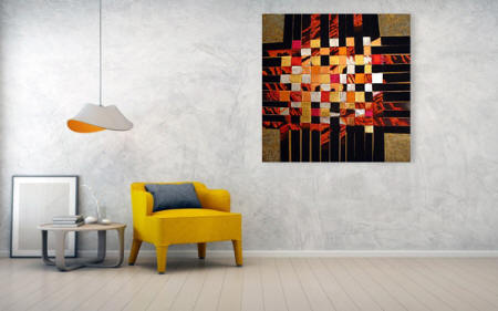 Woven Sky Room Setting
