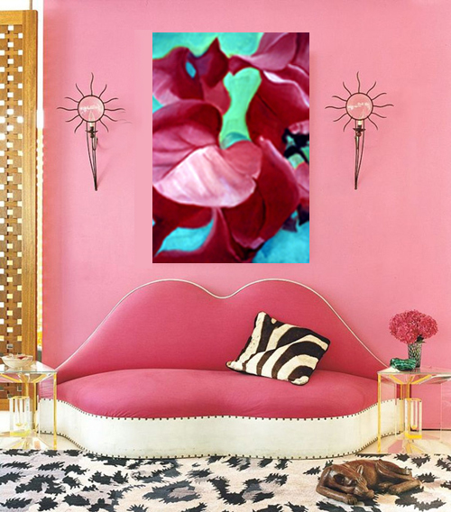 Boginivella Painting by Anni Adkins Room Setting