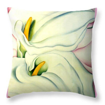 Georgia's Calla Lily Pillow