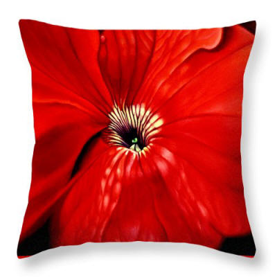 Petuna Pillow by Anni Adkins Pillow
