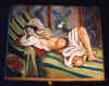 Reclining Nude Table by Anni Adkins