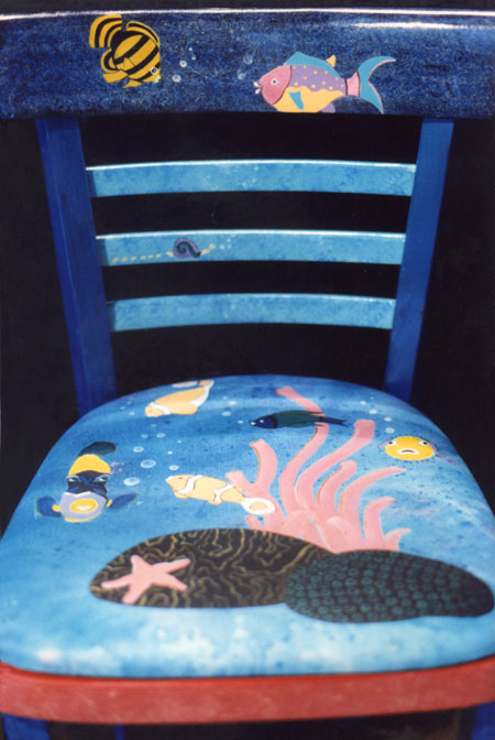 Fish Chair by Anni Adkins
