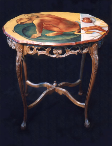 The Bath Table by Anni Adkins