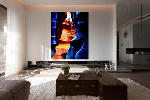 Analope Canyon by Anni Adkins in Room Setting