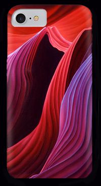 Antelope Waves by Anni Adkins Phone Case