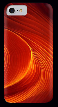 The Swirl by Anni Adkins Cell Phone Cover