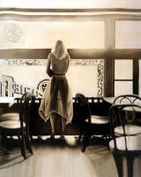 Kelly in the Window by Anni Adkins