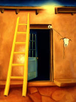 Bet Door to Georgia O/Keeffe by Anni Adkins