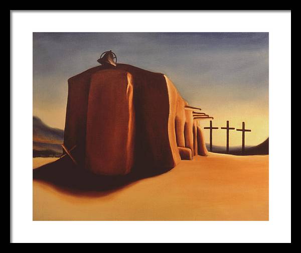 Georgia's Mission Framed Print